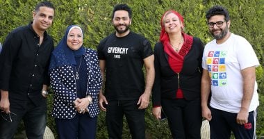 بالصور.. "التلفزيون المصرى" يختار تامر حسنى لإعادة حفلات أضواء المدينة