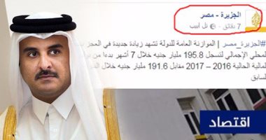 "فيس بوك" يفضح عمالة الجزيرة.. بعد إظهار الموقع إقامة مسؤول صفحة القناة فى "تل أبيب".. نواب البرلمان : أمر متوقع وتصرفاتها تصب فى صالح إسرائيل.. وأمير قطر يزور  الكيان الصهيونى ويحرض ضد مصر