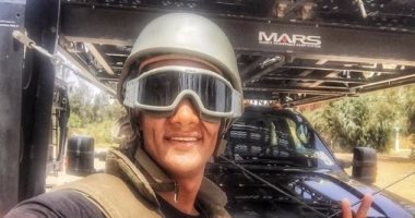 محمد رمضان ينشر صورة جديدة بالزى العسكرى..ويعلق: "الشجاعة هى جيش مصر"