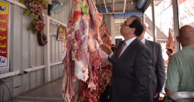 جولة مفاجأة لمحافظ الدقهلية على منافذ بيع اللحوم بـ"أجا والسنبلاوين"