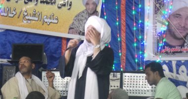 بالصور.. آلاف الصوفيون يحتفلون بمولد "الشيخ حمام" بحضور أمين الدشناوى بقنا