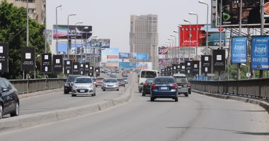 سيولة مرورية فى شوارع وميادين القاهرة والجيزة