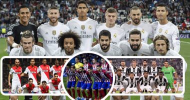 بالصور.. معارك نارية بين كبار أوروبا فى نصف النهائى.. ديربى مدريد جديد بين الريال وأتلتيكو فى دورى الأبطال.. موناكو "الحصان الأسود" يصطدم بـ"يوفنتوس".. ومانشستر يونايتد يواجه سيلتا فيجو فى اليوروباليج