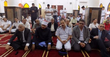 بالصور.. افتتاح مسجد الشهيد ياسر الحديدى بمدينة الطور بسيناء