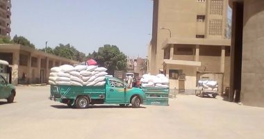 "التموين" تستقبل 270 طن قمح فى اليوم السادس من فتح باب التوريد بالمنيا