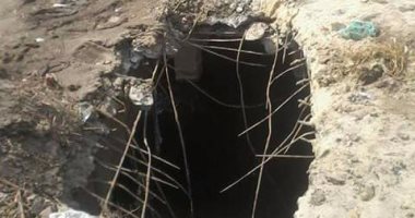 شكوى من سقوط جزء من كوبرى علوبة ببحر البقر فى الشرقية