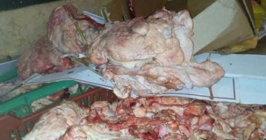 ضبط 2 طن لحوم فاسدة بمخزن فى "العجوزة"