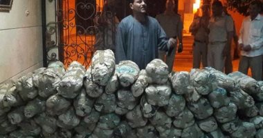 أمن المنيا يطارد تجار المخدرات ويضبط 1070 طن بانجو فى حملات خلال أسبوع