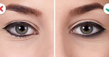 بالصور.. 7 أخطاء ترتكبها الفتيات أثناء رسم الآى لاينر.. تعرفى عليها