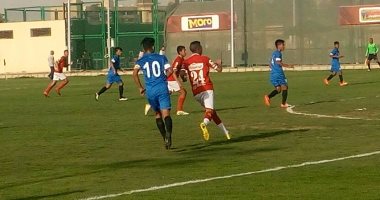 منتخب الهند يتعادل مع ناشئى الأهلى 1/ 1 فى الشوط الأول