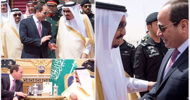 قمة بين الرئيس السيسي والملك سلمان فى الرياض