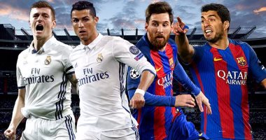 "أون سبورت" تخطف قلوب وعقول الملايين غدا بـ"كلاسيكو الأرض".. القناة تنقل مباراة برشلونة وريال مدريد بإمكانيات مُذهلة.. الثعلب والعالمى فى الاستوديو مع سيف زاهر.. ومدحت شلبى والعتيبى يعلقان على اللقاء