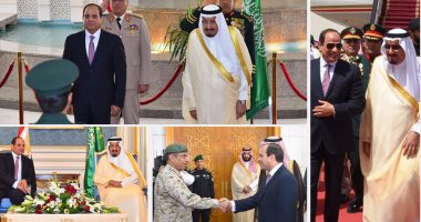 مصر والسعودية "وحدة ما يغلبها غلاب".. 7 انتصارات فى لقاء السيسى وسلمان.. تنمية العلاقات وتعزيز التضامن العربى.. إنهاء الأزمات ومجابهة الإرهاب والتدخل فى شؤون الدول.. وخادم الحرمين يزور القاهرة قريبا