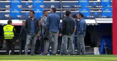 بالفيديو.. وصول نجوم برشلونة إلى البرنابيو قبل الكلاسيكو