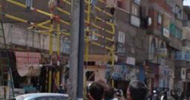 حل أزمة كشافات إنارة قرى السناينة بموقف رأس البر فى دمياط 