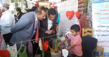 تكريم المبتكرين الصغار خلال فعاليات معرض تايكو بجامعة أسوان