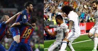 شوط أول الكلاسيكو.. ريال مدريد 1 - 1 برشلونة.. إصابة بيل وميسي