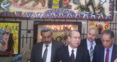 محافظ دمياط يشهد حفل ختام معرض الانشطة الطلابية 