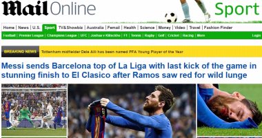 بالصور.. ميسي يتصدر مواقع العالم بعد حسم الكلاسيكو أمام ريال مدريد