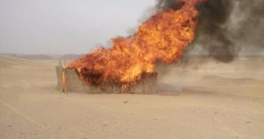 قوات إنفاذ القانون تقضى على تكفيريين بوسط سيناء وتدمر 15 عشة ووكرا إرهابيا