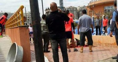 سموحة يذبح عجلا لفك النحس 