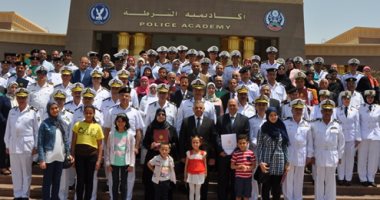 بالصور.. رئيس أكاديمية الشرطة: نكرم أسر الشهداء تأكيدا للقدوة الحسنة