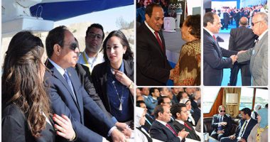 الرئيس يطلق إشارة بدء مؤتمر الشباب بالإسماعيلية