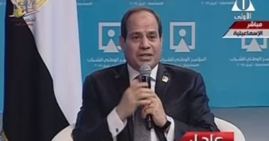 الرئيس السيسى: أهل سيناء دفعوا الكثير وحتى الآن لم نقدم لهم شيئًا