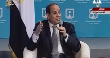 السيسى: اكتشفنا أنفاقا بطول 3 كيلومترات وعمق 45 مترا تدخل سيارات