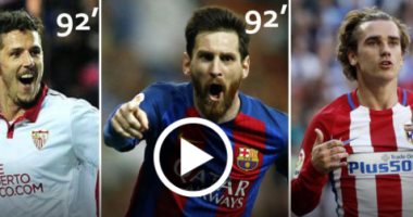 شاهد.. 3 أهداف قاتلة تهدد حلم ريال مدريد فى التتويج بالدورى الإسبانى