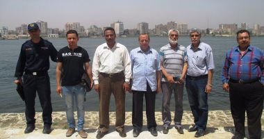 بالصور .. لجنة من محافظة سوهاج تعاين مرسى المتحف القومى تمهيدا لإفتتاحه