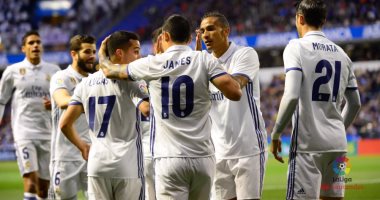 ريال مدريد يسحق ديبورتيفو 6/2 ويطارد برشلونة على صدارة الدوري الإسباني