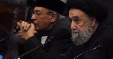 بالصور.. مرجع شيعى لبنانى: يجب السعى لسلام الشعوب ومواجهة التطرف والإرهاب