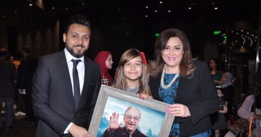 بالصور .. صناع "فوبيا" يحتفون بـ "أحمد راتب" خلال العرض الخاص
