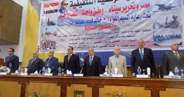 مفيد شهاب: تحرير سيناء نموذجًا يٌدرس فى كل دول العالم