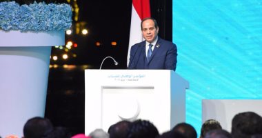 نص كلمة الرئيس السيسي فى افتتاح المؤتمر الرابع للشباب بالإسكندرية