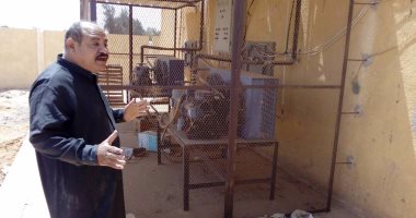 بالفيديو والصور .. توقف مجزر متكامل للدواجن بتكلفة 9 ملايين جنيه بالداخلة