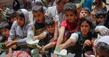 صحيفة التايمز البريطانية : 7 ملايين طفل يمنى يواجهون المجاعة