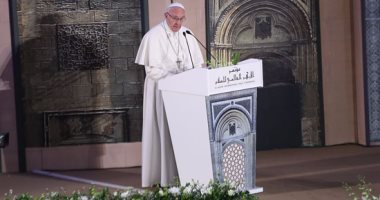 بابا الفاتيكان: مصر أرض المعرفة والدين وجبل سيناء يرمز إلى التآلف والتآخى