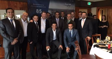 بالصور.. "بوينج ومصر للطيران" يحتفيان بتسليم الطائرة الثالثة B737/800 NGs