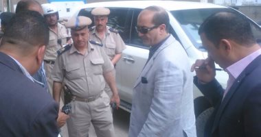 بالصور..مساعد وزير الداخلية يتفقد الكنائس تزامنا مع زيارة بابا الفاتيكان 