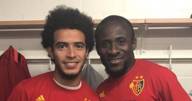 عمر جابر يحتفل بلقب الدوري السويسري عبر إنستجرام