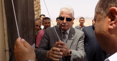 بالصور والفيديو…محافظ جنوب سيناء يفتتح مشروعات خدمية