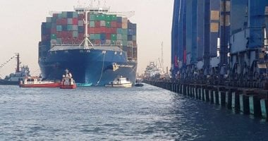  موانئ بورسعيد تستقبل 29 سفينة بضائع وحاويات خلال 24 ساعة