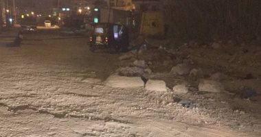 شكوى من تهالك شارع 6 متر بمنطقة بشتيل في الجيزة