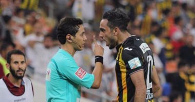 بالفيديو.. الحكم يلغى هدف صحيح لـ"كهربا" ويحرم اتحاد جدة من الفوز