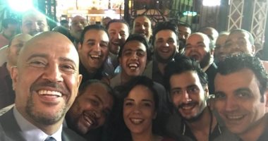 بالصور..عقد قران محمد أنور نجم مسرح مصر بحضور أشرف عبد الباقى 
