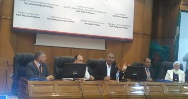 عميد كلية طب المنوفية يفتتح المؤتمر السنوى لقسم الباطنة