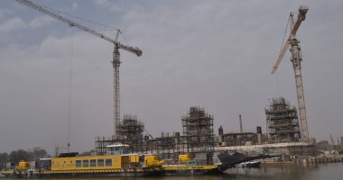 شركة المقاولون العرب تنفذ مشروع طريق بديل للطريق الدولى الاسكندرية مطروح 