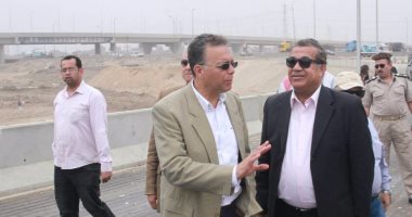 وزير النقل يتفقد طريق شبرا ـ بنها الحر لمتابعة أعمال تنفيذه